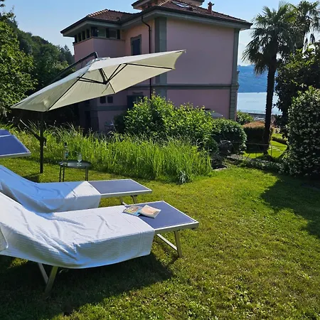 Villa Maria, Lakefront Art Villa On Lake Maggiore Appartement Reno Di Leggiuno