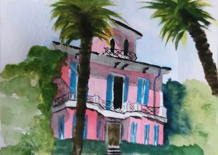 Villa Maria, Lakefront Art Villa On Lake Maggiore * Reno Di Leggiuno