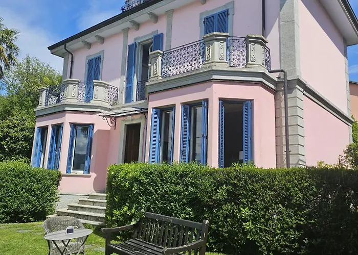 Villa Maria, Lakefront Art Villa On Lake Maggiore * Reno Di Leggiuno